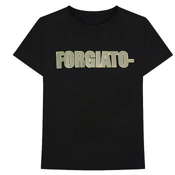 Camiseta Vlone Forgiato Venda Imperdível Pretas | PT_YH5538