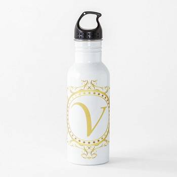 Garrafa Vlone King Shape Letter Agua Bottle Mais Amarelas | PT_WX6597