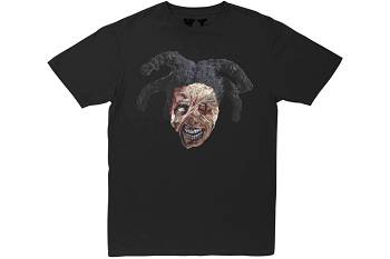 Kodak-Black Vlone Zombie T-Shirt Colaboração de Rappers Pretas | PT_VF2801