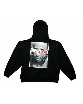 Tupac-Shakur Vlone All Eyez on Me Pullover Hoodie Colaboração de Rappers Pretas | PT_CT5374