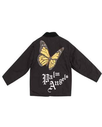 X-Palm-Angels Vlone Butterfly Print Jacket Mais Pretas | PT_O1046